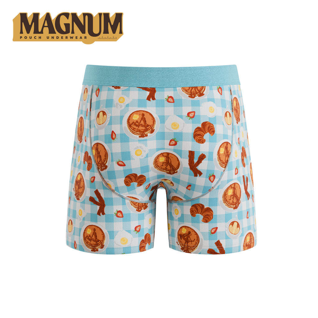 The Good Moaning | Naughty Breakfast Ball Hammock® Magnum Big Pouch Underwear - Shinesty