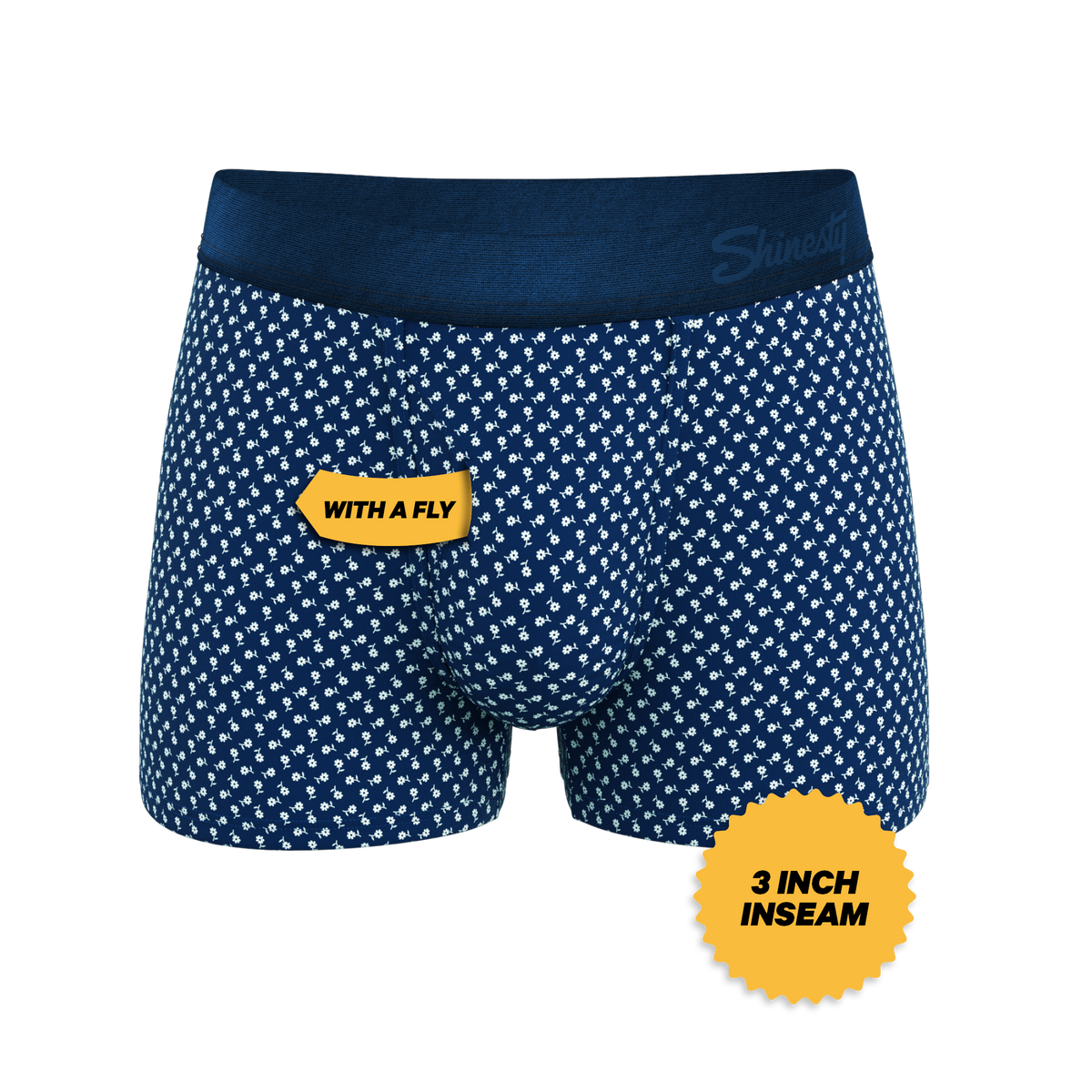 The Good Old Daisies | Flower Ball Hammock Pouch Trunk Underwear - Shinesty