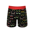 The Goodie Garland | Christmas Tinsel Busts Ball Hammock® Pouch Underwear With Fly - Shinesty