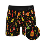 The Gotcha Sriracha | Hot Sauce Ball Hammock® Pouch Underwear With Fly - Shinesty