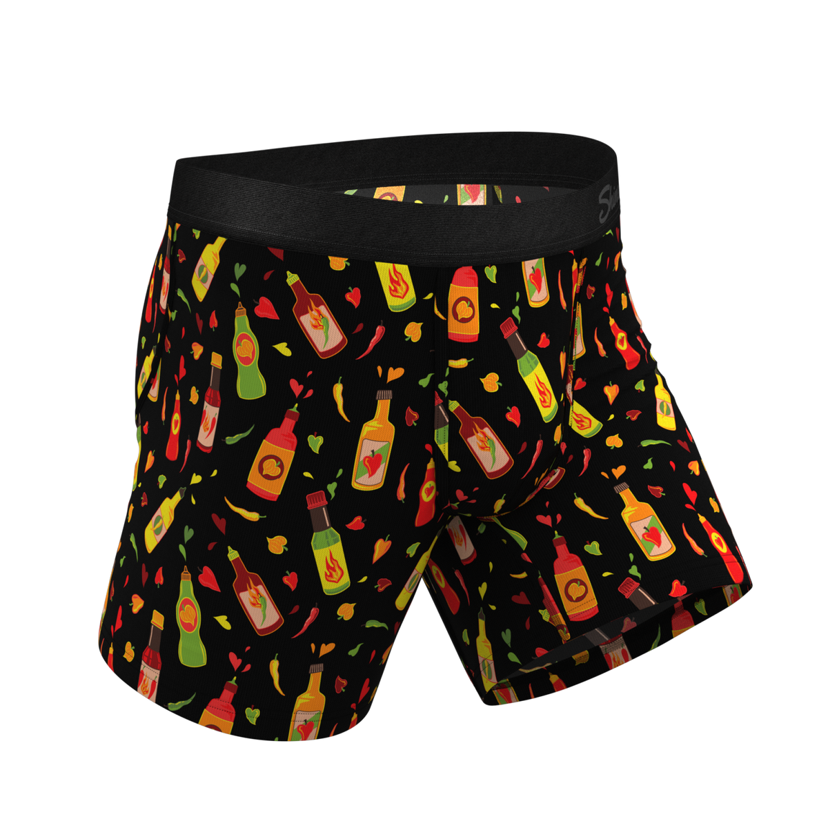 The Gotcha Sriracha | Hot Sauce Ball Hammock® Pouch Underwear - Shinesty