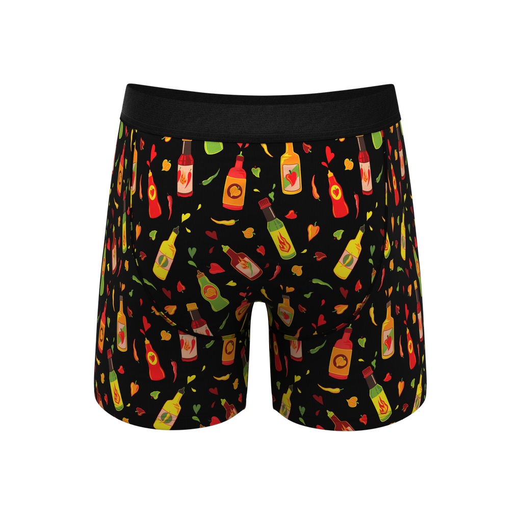 The Gotcha Sriracha | Hot Sauce Ball Hammock® Pouch Underwear - Shinesty