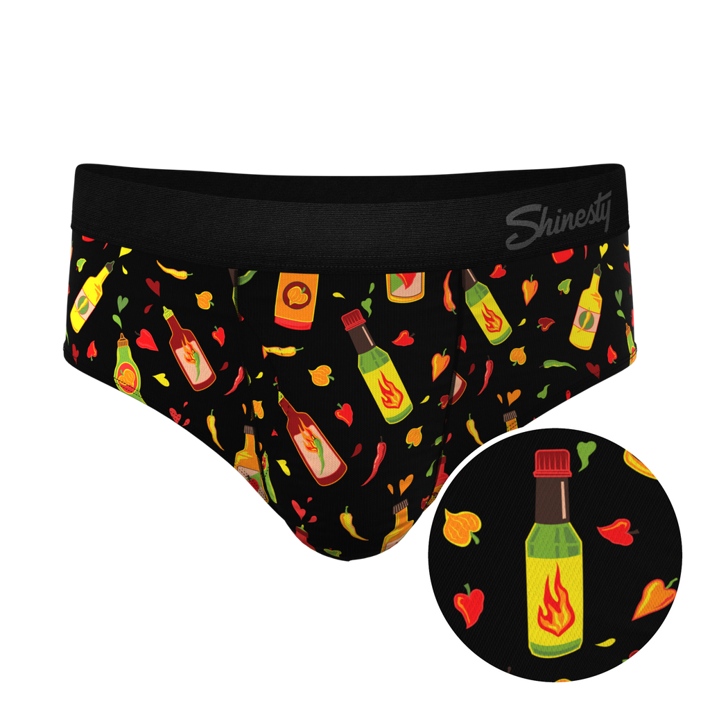 The Gotcha Sriracha | Hot Sauce Ball Hammock® Pouch Underwear Briefs - Shinesty