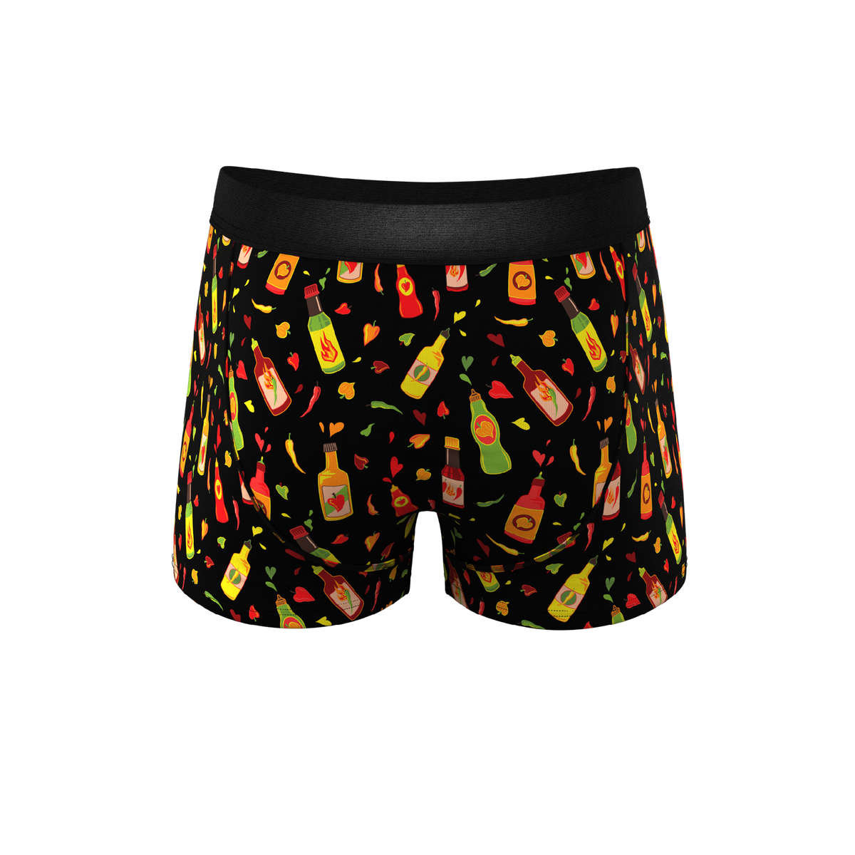 The Gotcha Sriracha | Hot Sauce Ball Hammock® Pouch Trunks Underwear - Shinesty