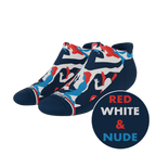 The Grand Finale | USA Camouflage Heel Hammock™ Ankle Socks - Shinesty