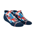 The Grand Finale | USA Camouflage Heel Hammock™ Ankle Socks - Shinesty