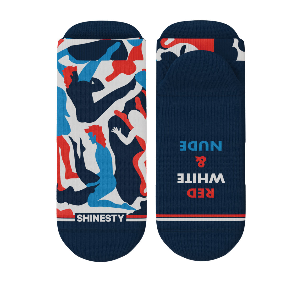 The Grand Finale | USA Camouflage Heel Hammock™ Ankle Socks - Shinesty