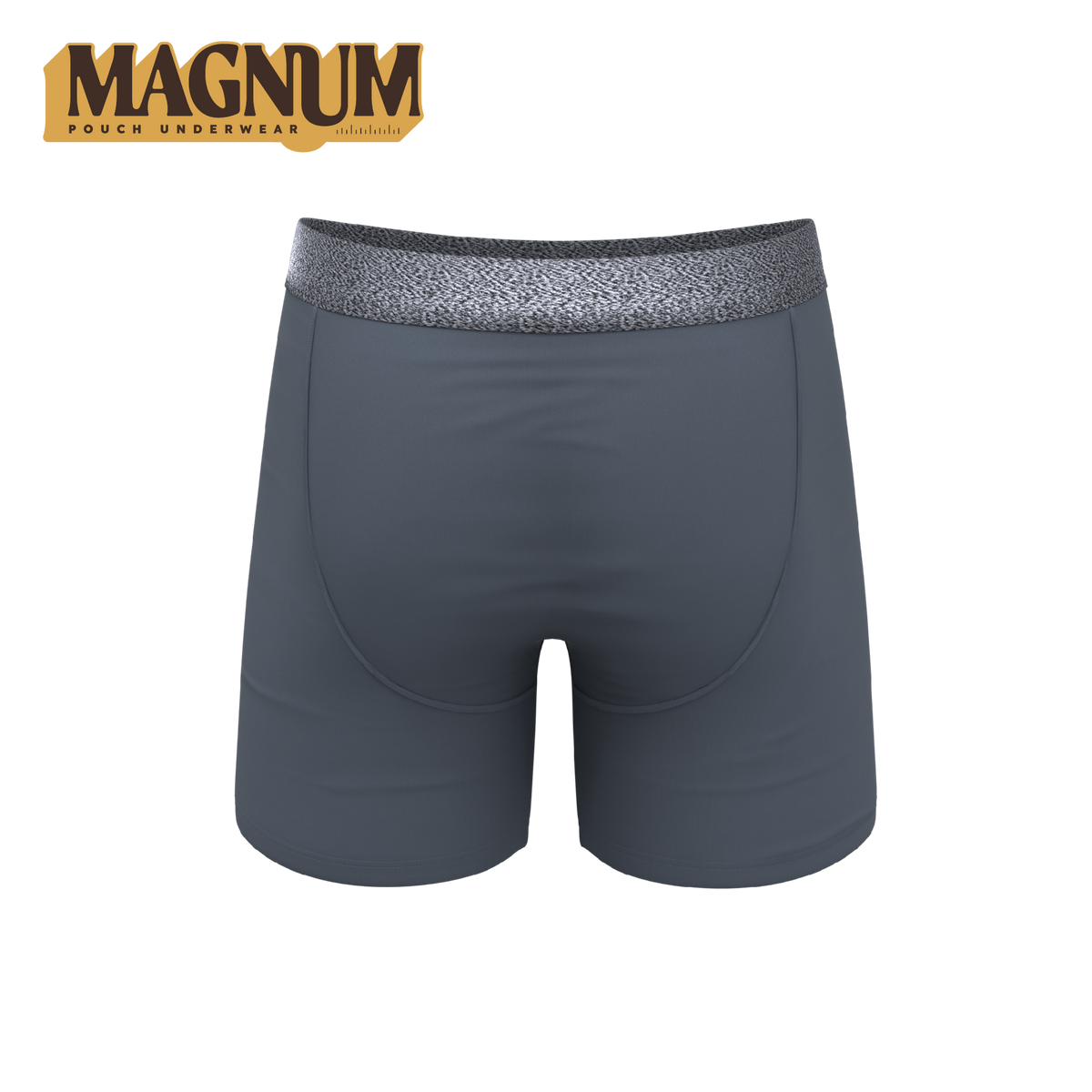The Graphite | Tonal Grey Ball Hammock® Magnum Big Pouch Underwear - Shinesty