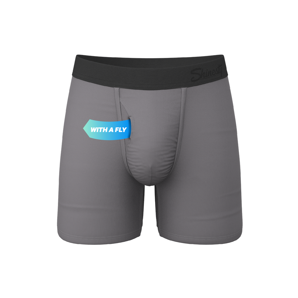 The Gray Wolf | Gray Tonal paradICE™ Cooling Ball Hammock® Underwear - Shinesty
