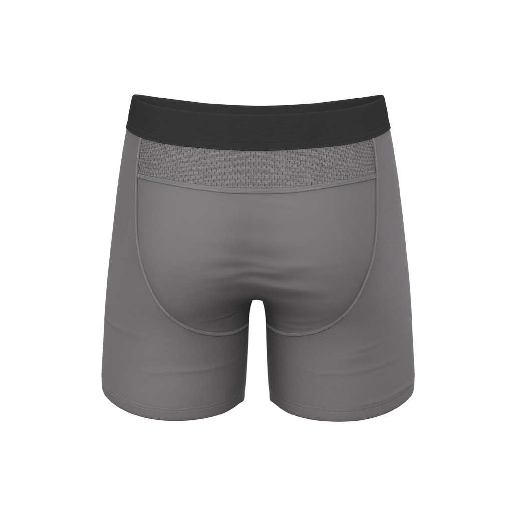 The Gray Wolf | Gray Tonal paradICE™ Cooling Ball Hammock® Underwear - Shinesty