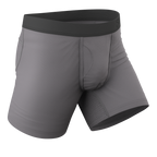 The Gray Wolf | Gray Tonal paradICE™ Cooling Ball Hammock® Underwear - Shinesty