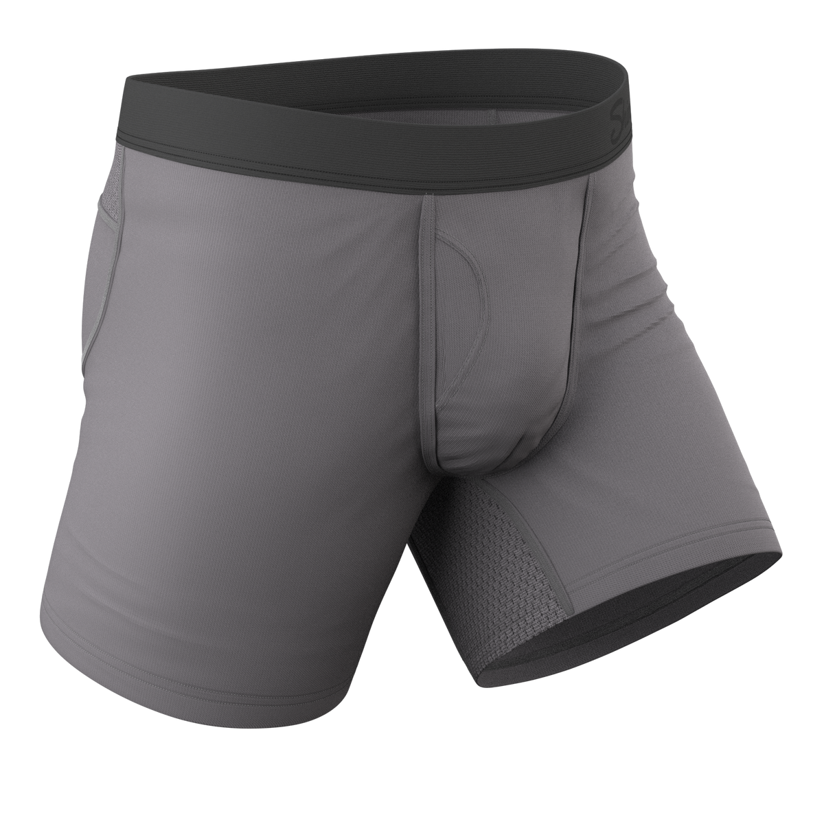 The Gray Wolf | Gray Tonal paradICE™ Cooling Ball Hammock® Underwear - Shinesty