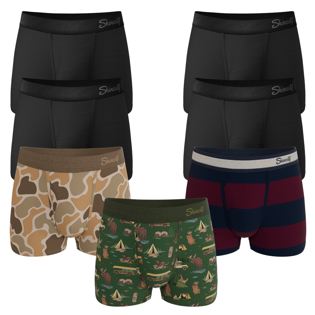 The Great Outdoors | Ball Hammock® Pouch Trunks Underwear 7 Pack - Shinesty
