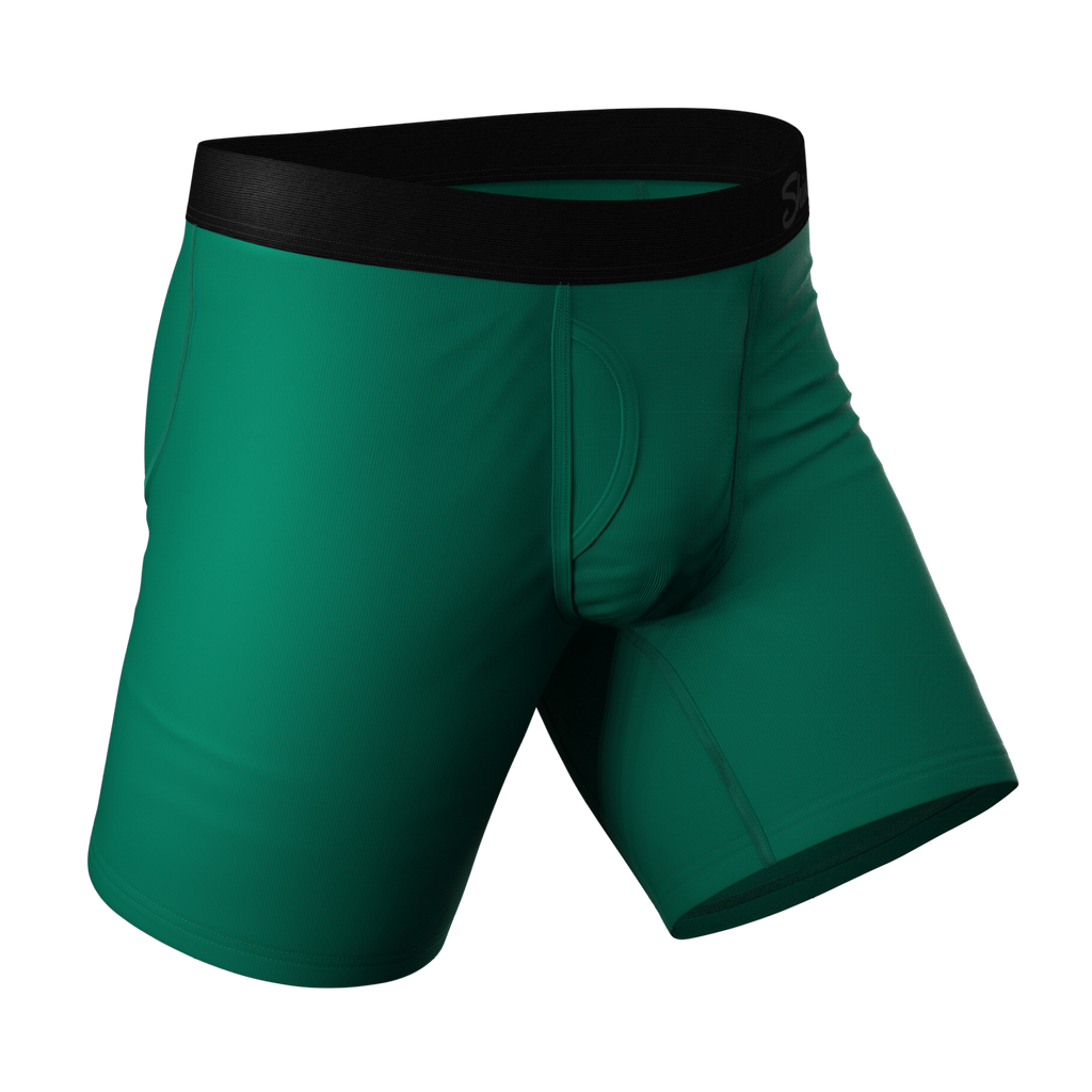The Green Boys | Green Ball Hammock® Boxer - Long Leg - Shinesty