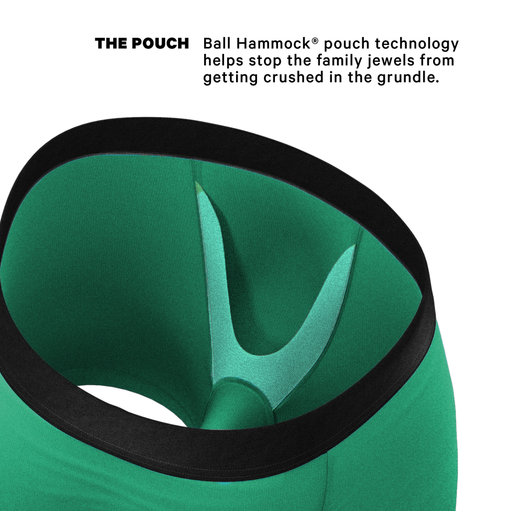 The Green Boys | Men's Green Ball Hammock® Pouch Underwear - Shinesty