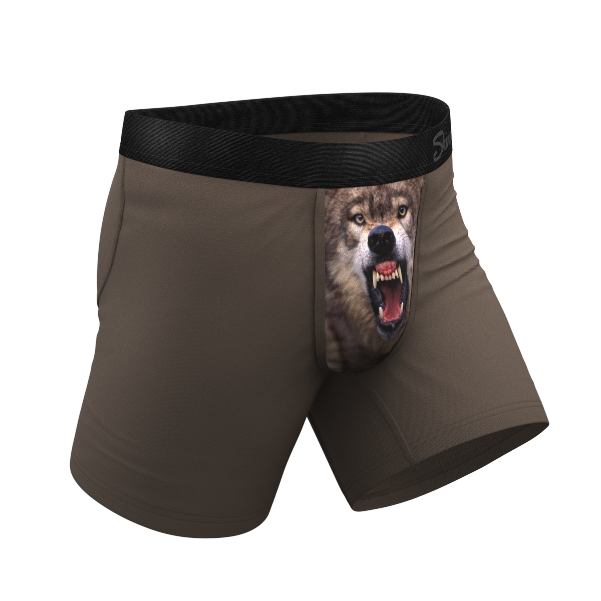 The Grey's Growl | Wolf Ball Hammock® Pouch Underwear - Shinesty