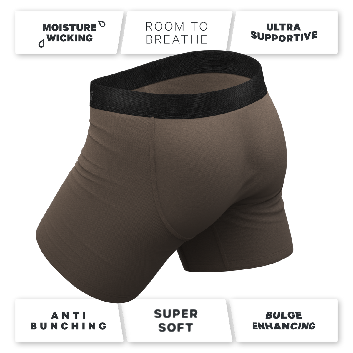 The Grey's Growl | Wolf Ball Hammock® Pouch Underwear - Shinesty