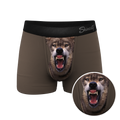 The Grey's Growl | Wolf Ball Hammock® Pouch Trunks Underwear - Shinesty