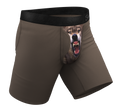 The Grey's Growl | Wolf Ball Hammock® Boxer - Long Leg - Shinesty