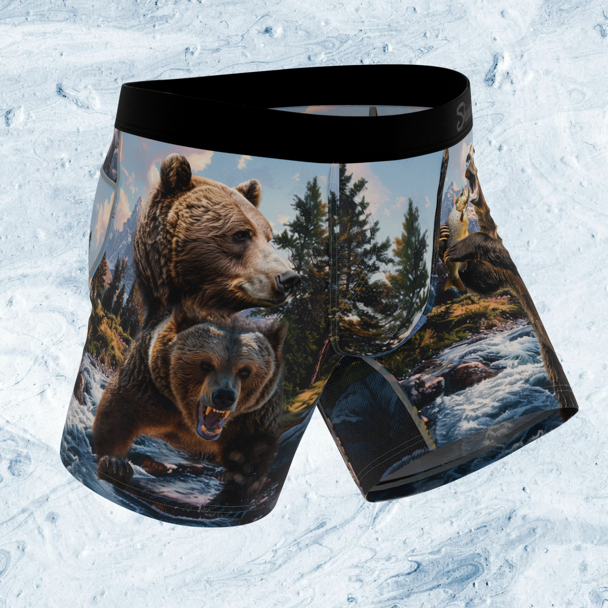 The Grizzly Beast | Truck Stop Classic paradICE™ Cooling Ball Hammock® Underwear - Shinesty
