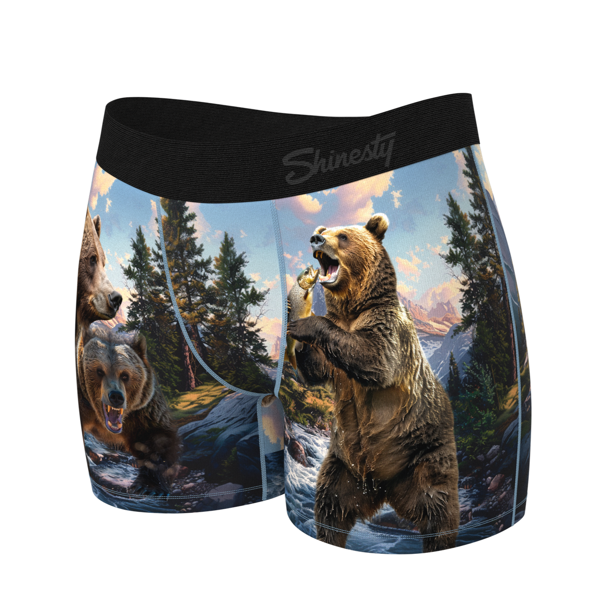 The Grizzly Beast | Truck Stop Classic Women’s Boxers - Shinesty