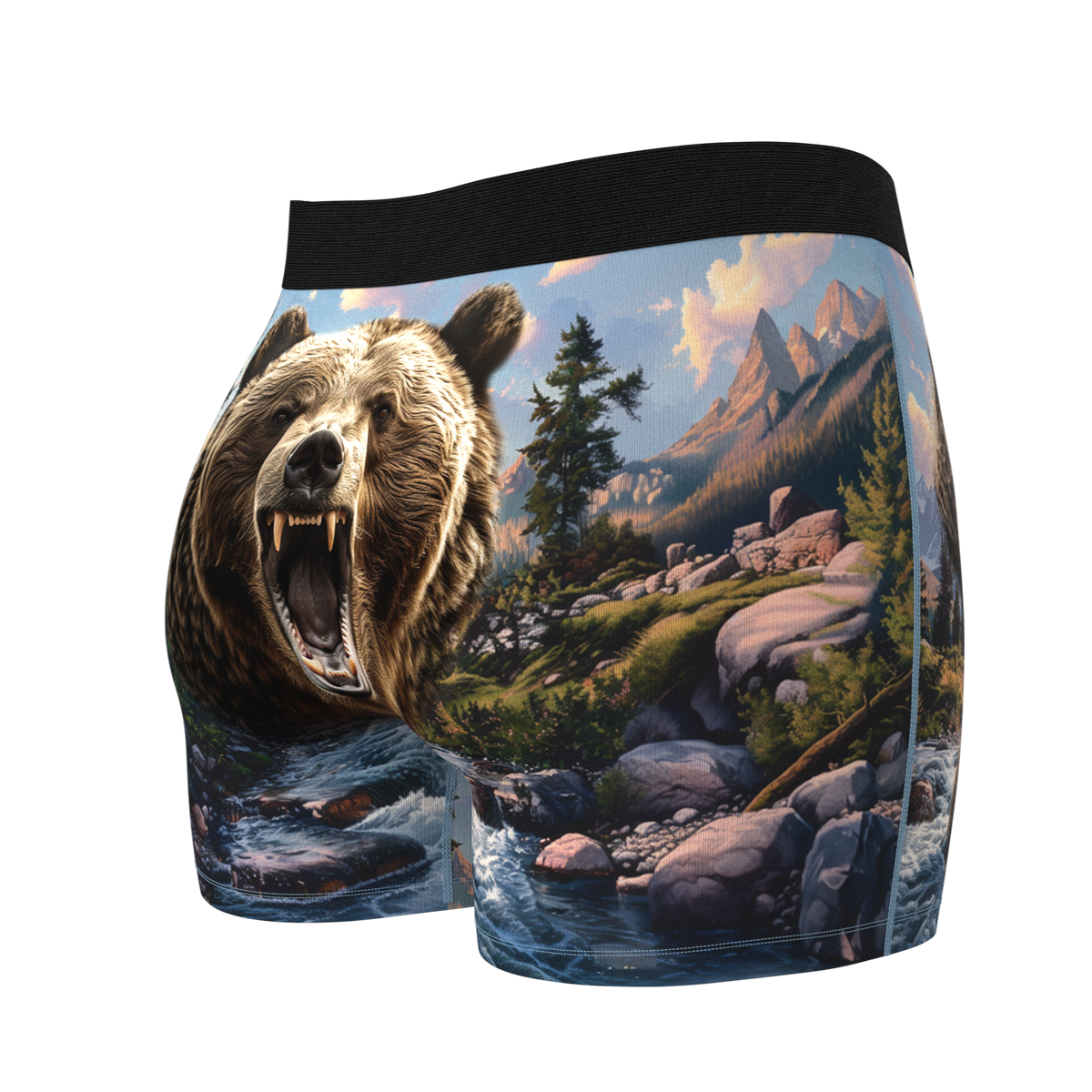 The Grizzly Beast | Truck Stop Classic Women’s Boxers - Shinesty