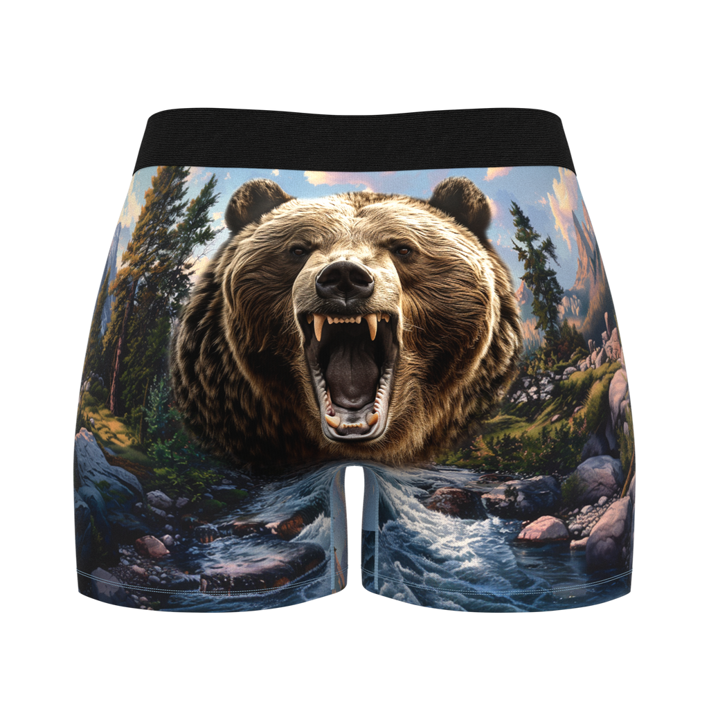 The Grizzly Beast | Truck Stop Classic Women’s Boxers - Shinesty