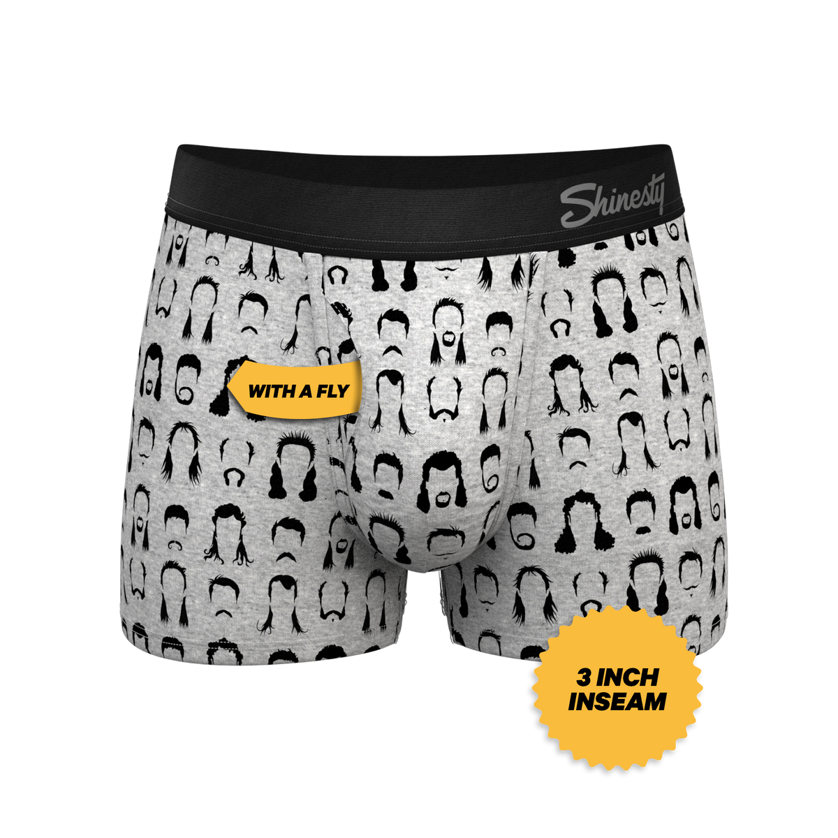 The Hair Down There | Mullet Ball Hammock® Pouch Trunks Underwear - Shinesty