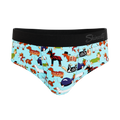 The Halloweenies | Halloween Dogs Ball Hammock® Pouch Underwear Briefs - Shinesty