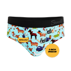 The Halloweenies | Halloween Dogs Ball Hammock® Pouch Underwear Briefs - Shinesty