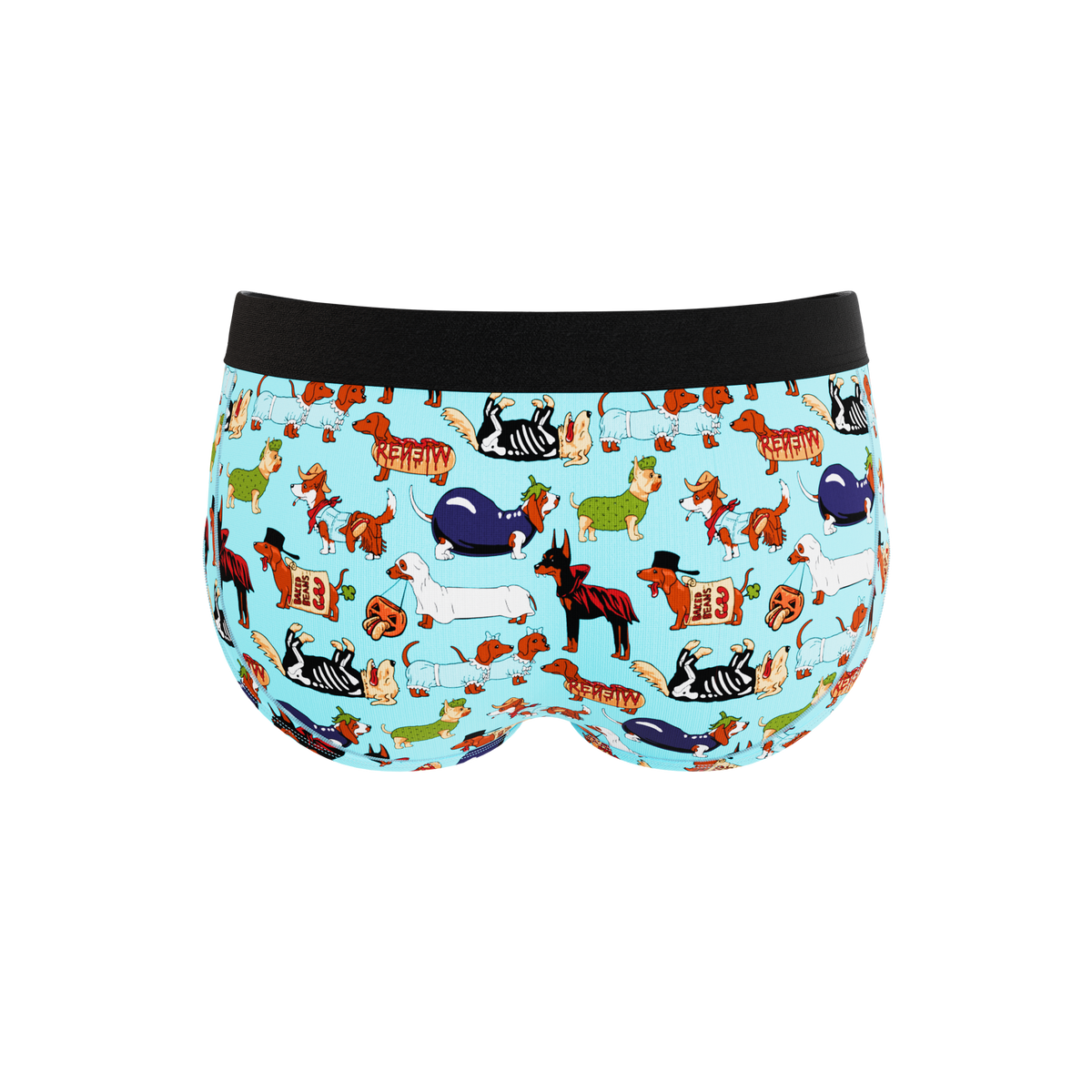 The Halloweenies | Halloween Dogs Ball Hammock® Pouch Underwear Briefs - Shinesty