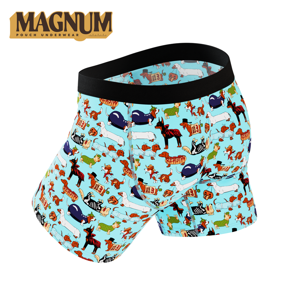 The Halloweenies | Halloween Dogs Ball Hammock® Magnum Big Pouch Underwear - Shinesty