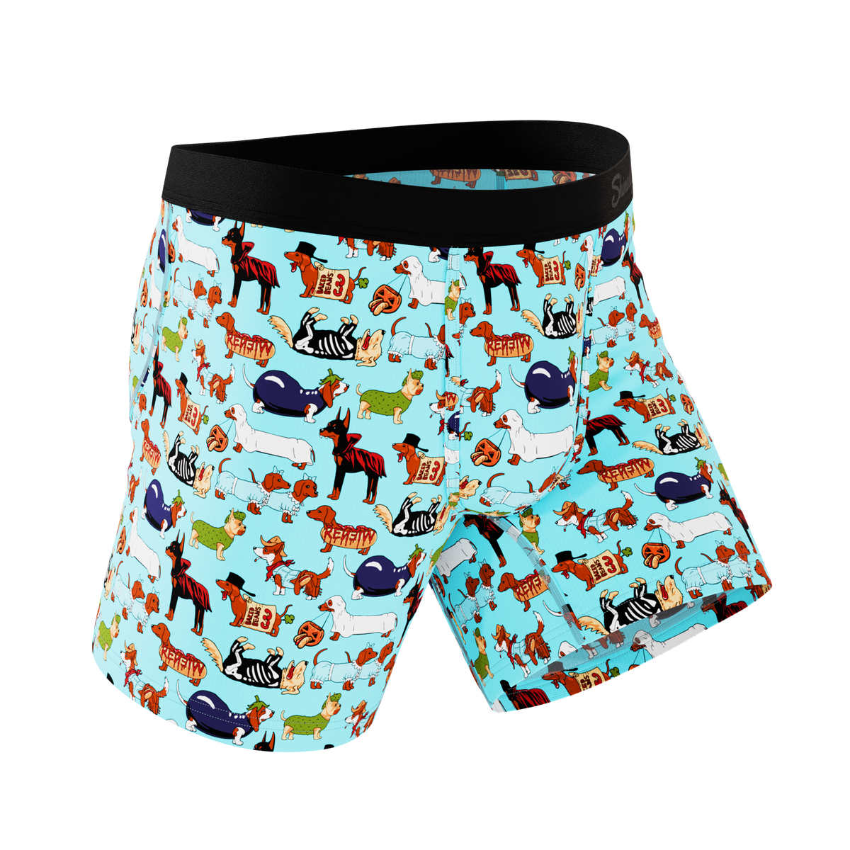 The Halloweenies | Halloween Dogs Ball Hammock® Pouch Underwear - Shinesty
