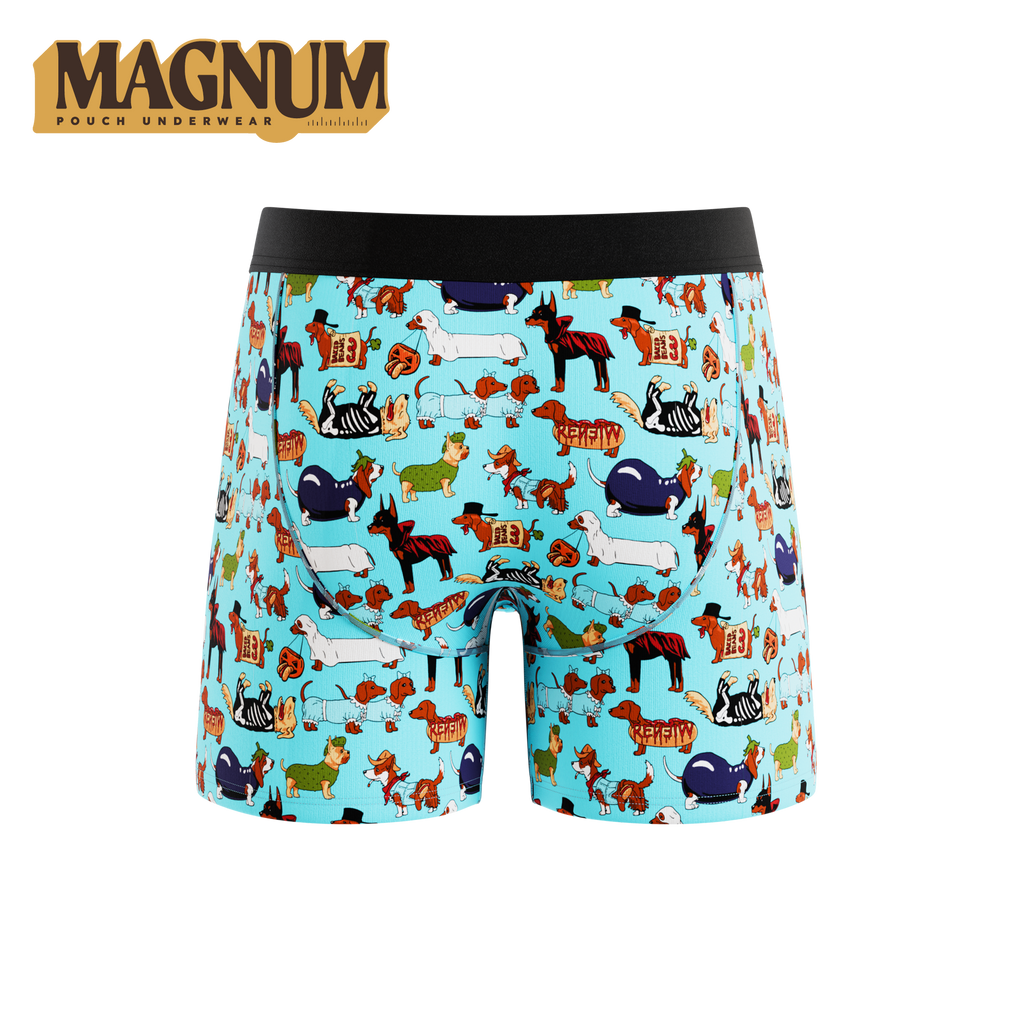 The Halloweenies | Halloween Dogs Ball Hammock® Magnum Big Pouch Underwear - Shinesty