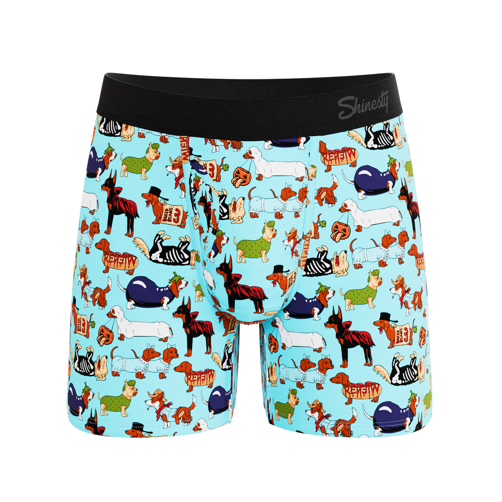The Halloweenies | Halloween Dogs Ball Hammock® Magnum Big Pouch Underwear - Shinesty