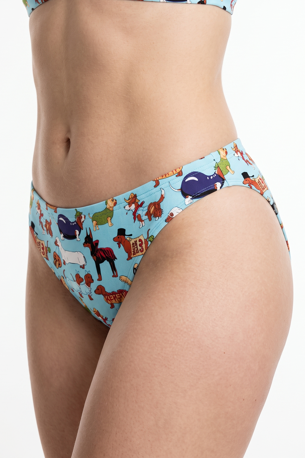 The Halloweenies | Halloween Dogs Modal Bikini Underwear - Shinesty