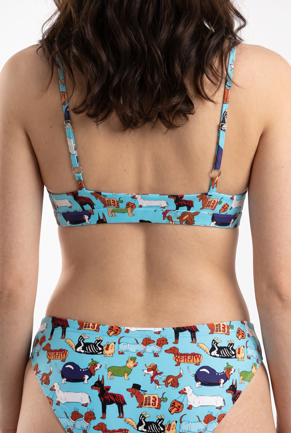 The Halloweenies | Halloween Dogs Boob Hammock™ Triangle Bralette - Shinesty