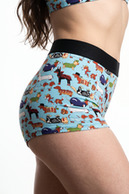 The Halloweenies | Halloween Dogs Women’s Boxers - Shinesty