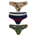The Happy Trails | MicroModal Thong 3 Pack - Shinesty