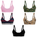 The Happy Trails | Boob Hammock™ Plunge Bralette 5 Pack - Shinesty