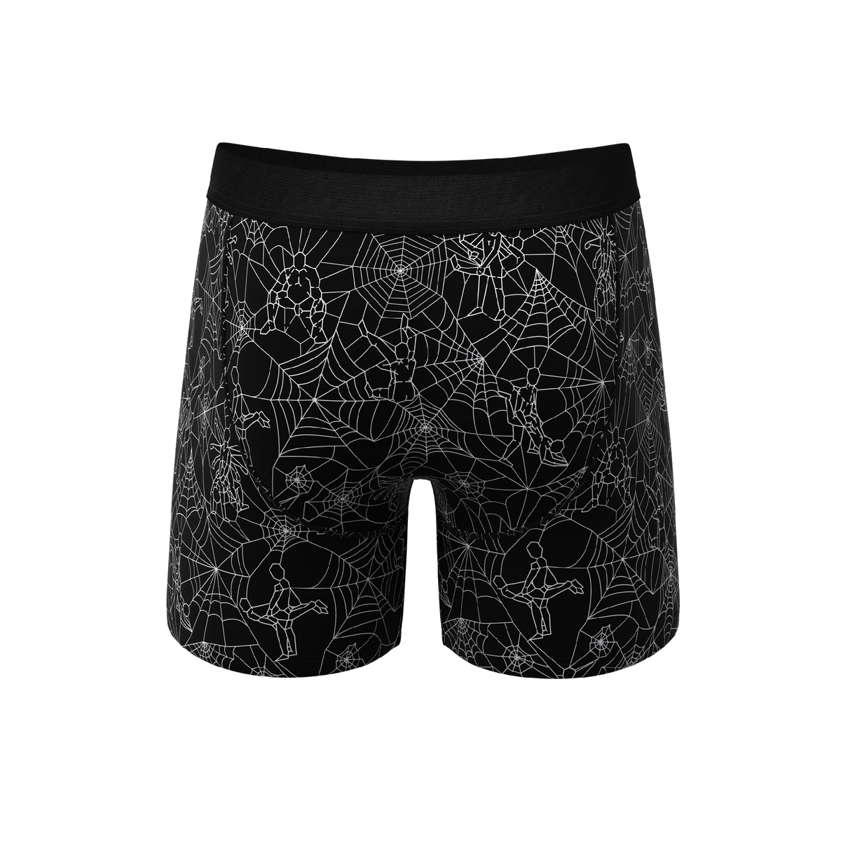 The Harlot's Web | Naughty Spider Web Ball Hammock® Pouch Underwear With Fly - Shinesty