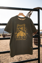 The Rodillo | Armadillo Cowgirl Everyman™ T Shirt - Shinesty