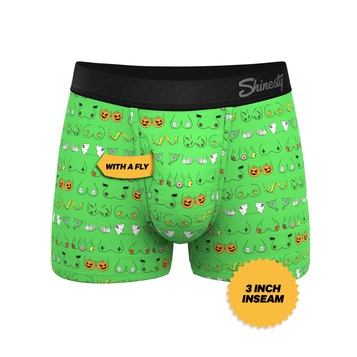 The Haunted Honkers | Halloween Bust Ball Hammock® Pouch Trunks Underwear - Shinesty