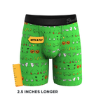 The Haunted Honkers | Halloween Bust Ball Hammock® Boxer - Long Leg - Shinesty