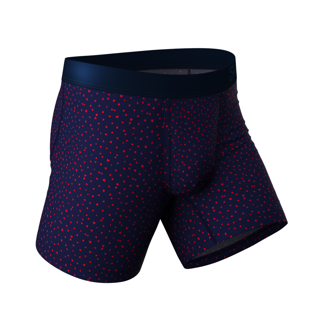 The Heartthrob | Tiny Hearts Valentines Day Ball Hammock® Pouch Underwear - Shinesty