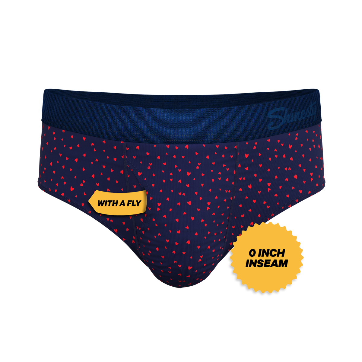 The Heartthrob | Tiny Hearts Valentines Day Ball Hammock® Pouch Underwear Briefs - Shinesty