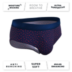 The Heartthrob | Tiny Hearts Valentines Day Ball Hammock® Pouch Underwear Briefs - Shinesty