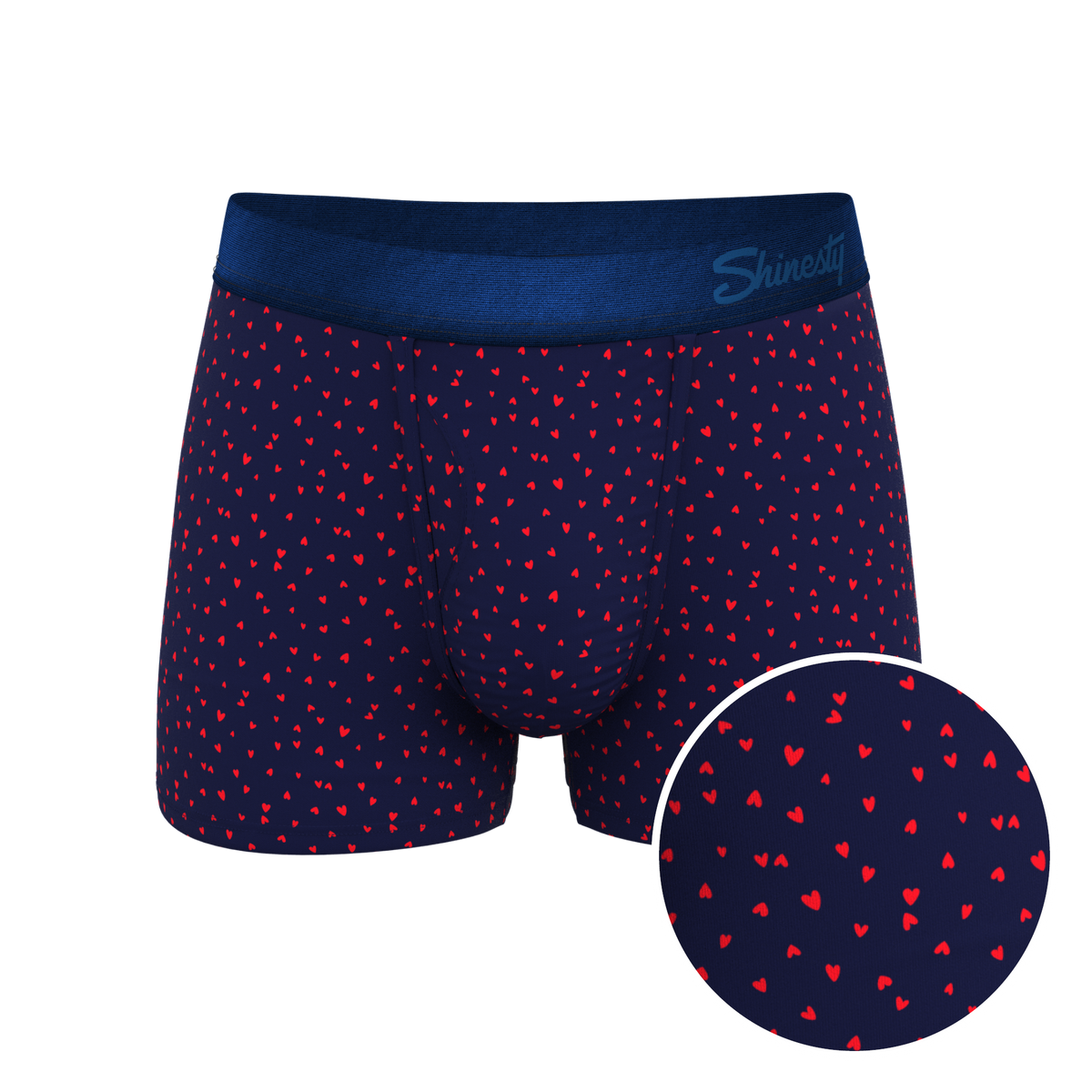 The Heartthrob | Tiny Hearts Valentines Day Ball Hammock® Pouch Trunks Underwear - Shinesty