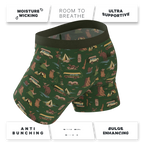 The Hide and Hunt | Ball Hammock® Pouch Boxer Briefs with Fly 5 Pack - Shinesty