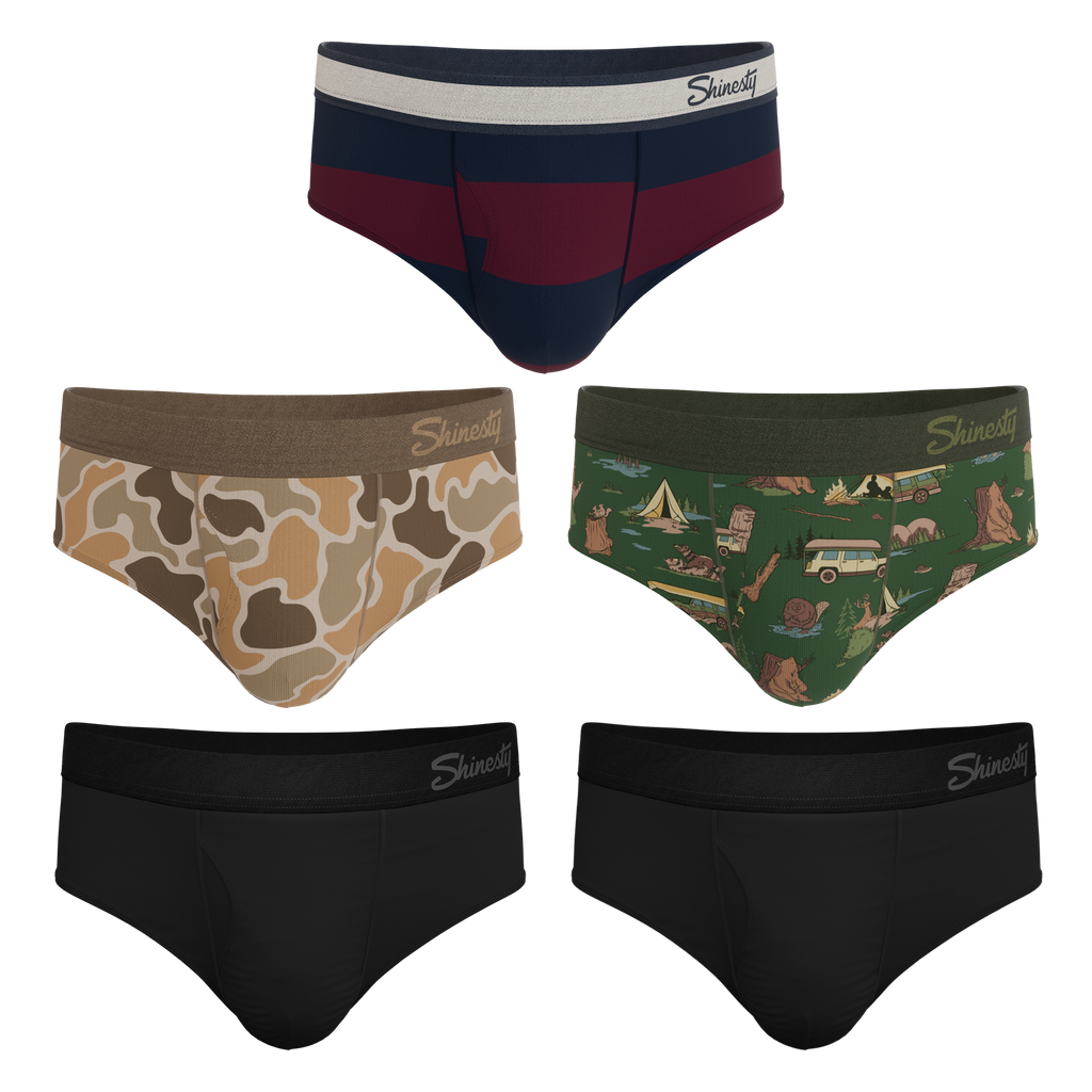 The Hide and Hunt | Ball Hammock® Pouch Briefs 5 Pack - Shinesty
